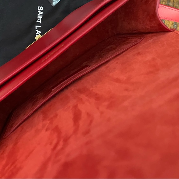 YSL betty pouce bag/red - Picture 10 of 11